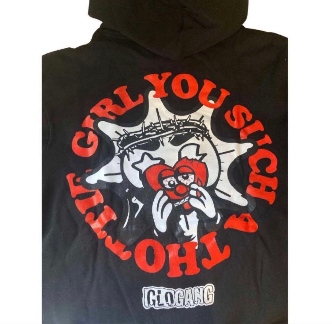 glo gangパーカー