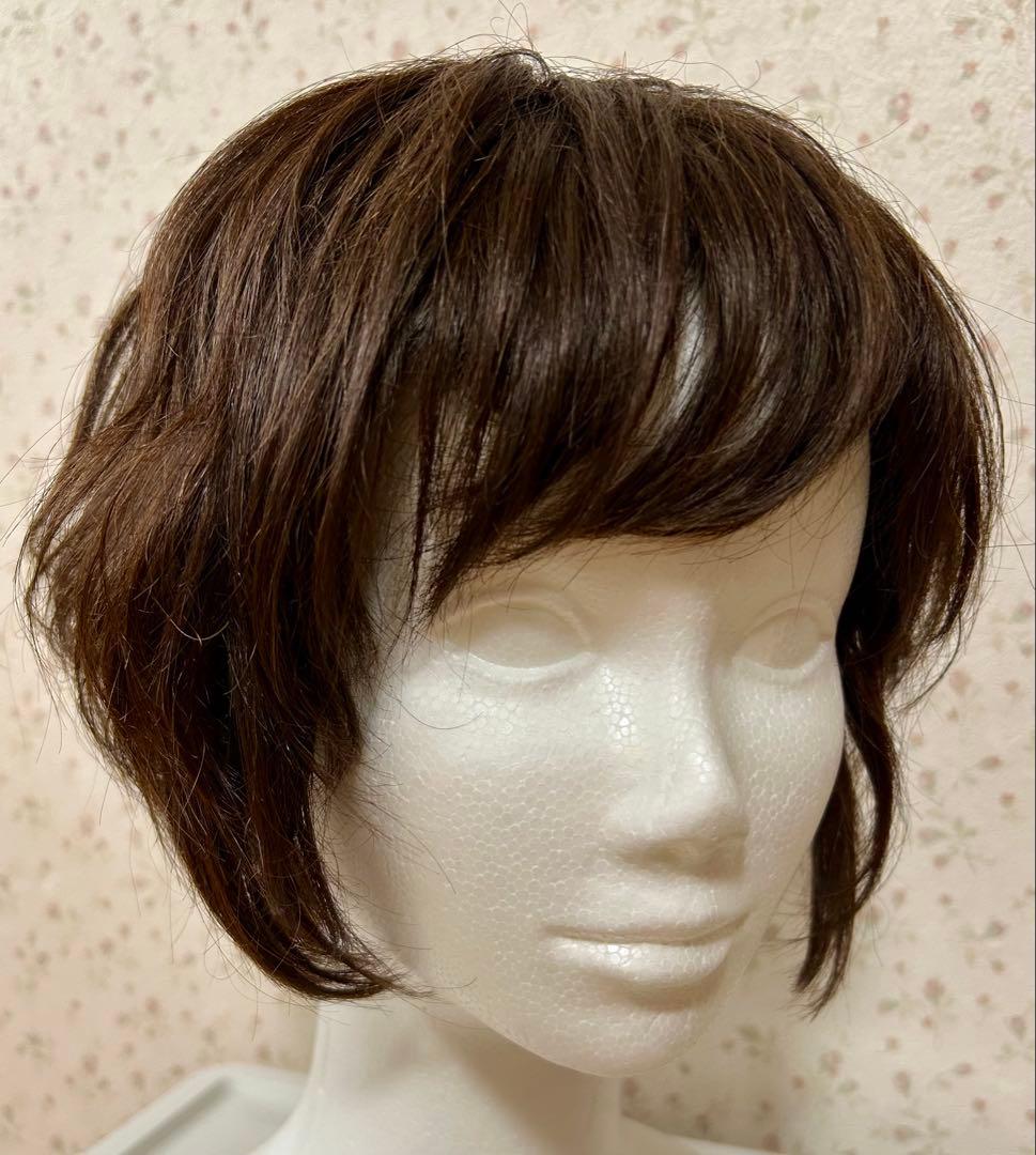 ジュリアオージェ　ブラウン ショート　ウィッグ　アートネイチャー　メッシュ