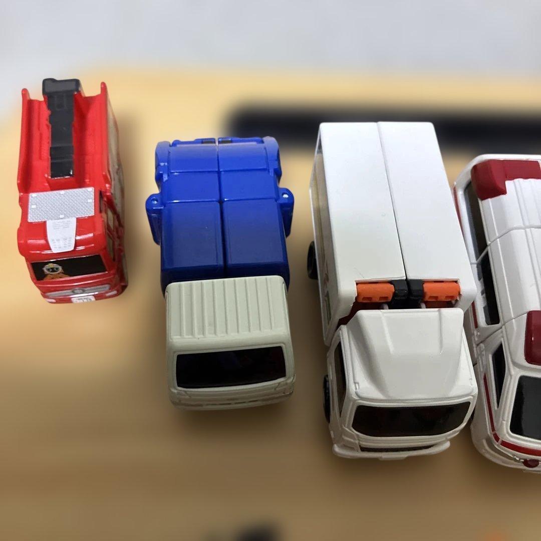 の*）様 トミカ　ジョブレイバー　7体セット　おまけ2体