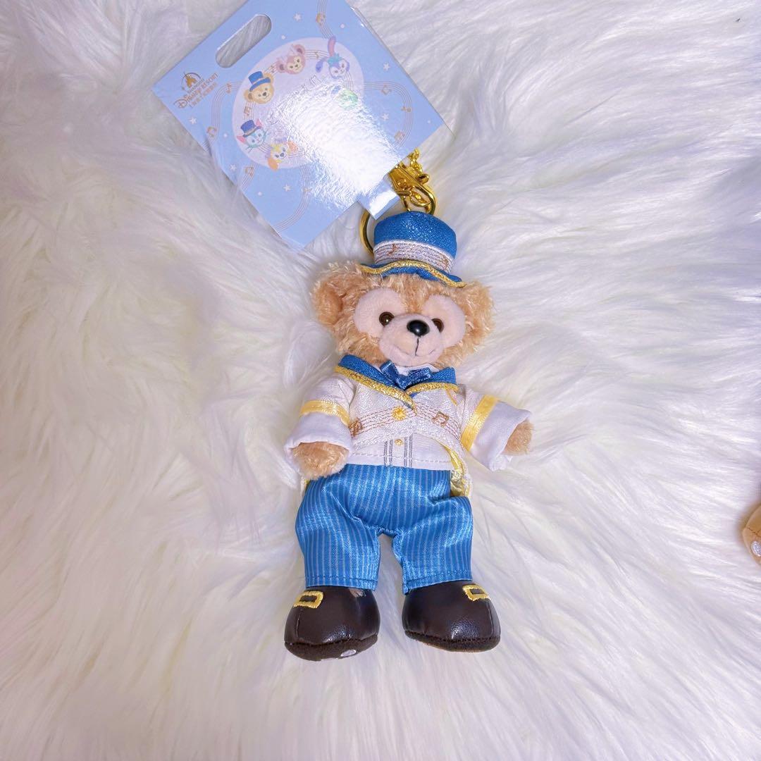 お顔厳選　上海ディズニー　ダッフィーとシェリーメイ　キーホルダー　セット