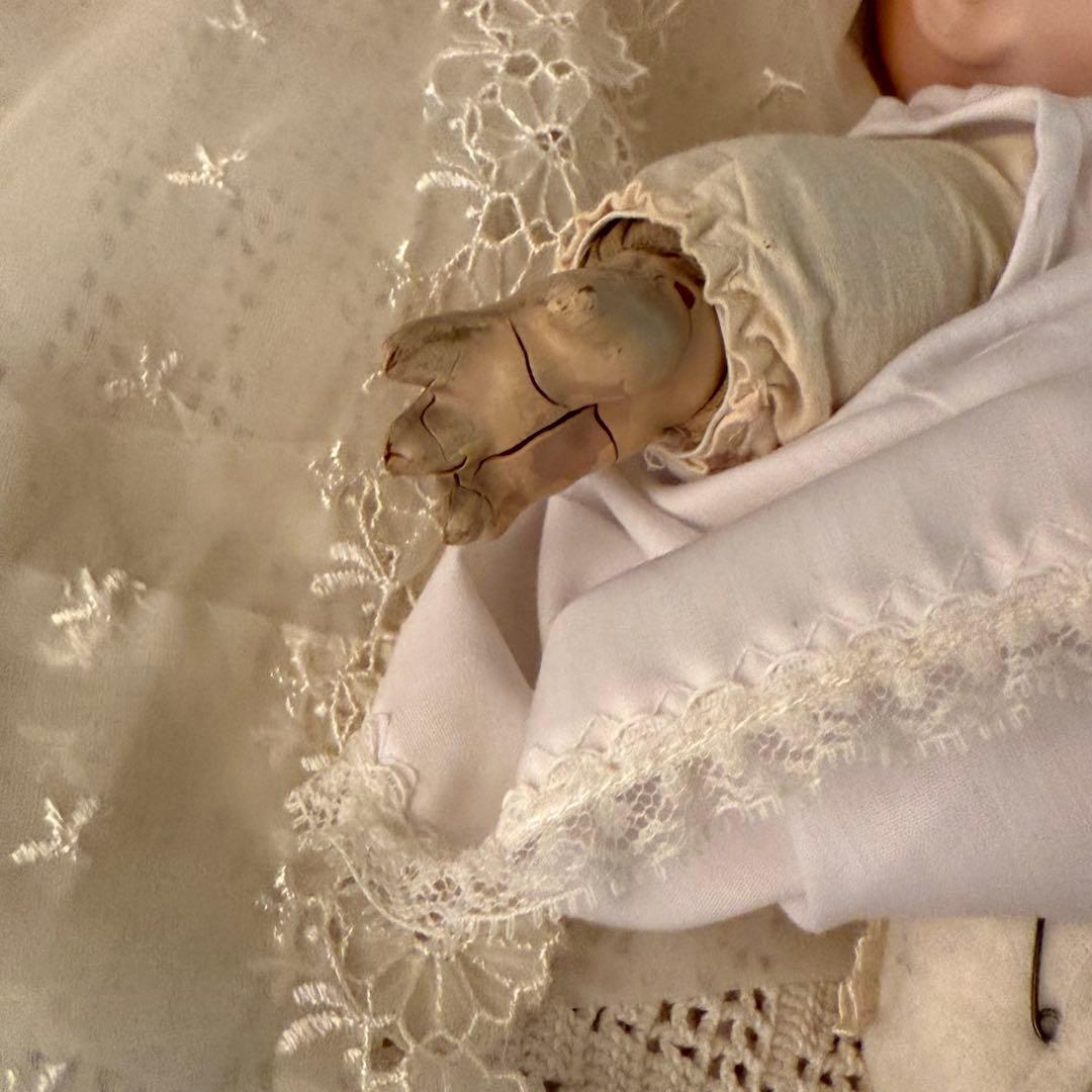 アンティーク　ビスクドール　アーモンドマルセルベビー