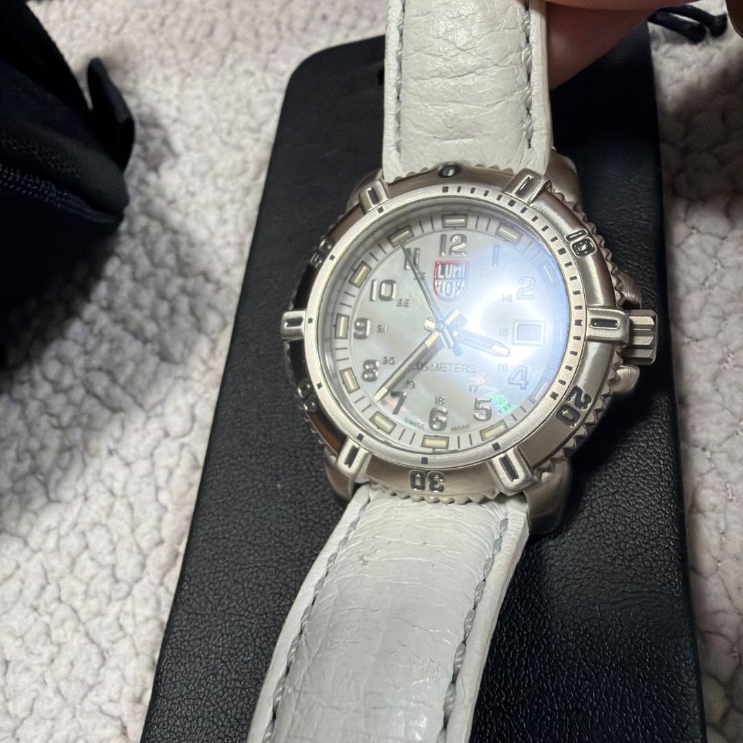 ビンゴ　ルミノックス　腕時計 7250 シェル文字盤 クオーツ