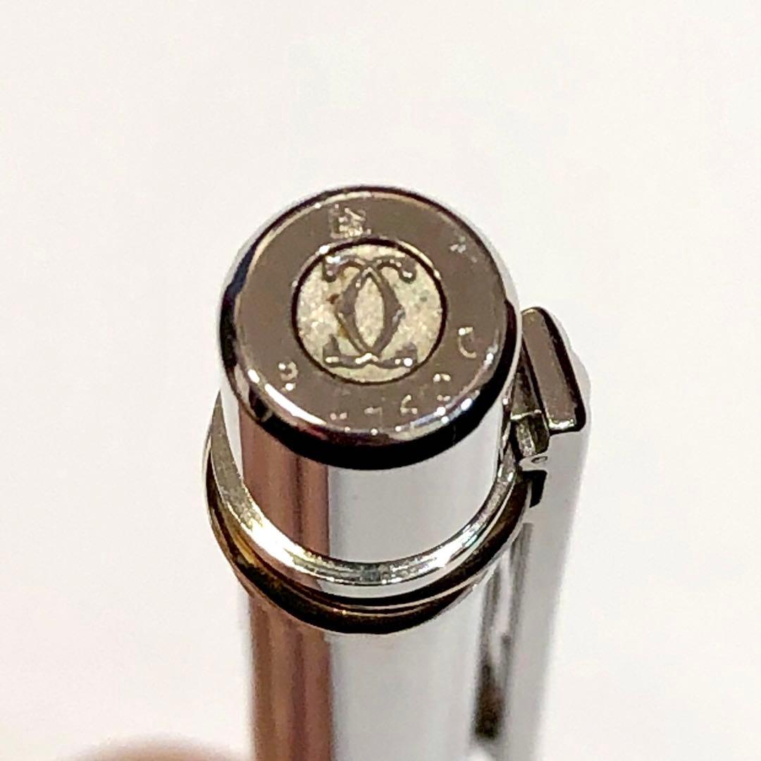 Cartier カルティエ ボールペン シルバー系