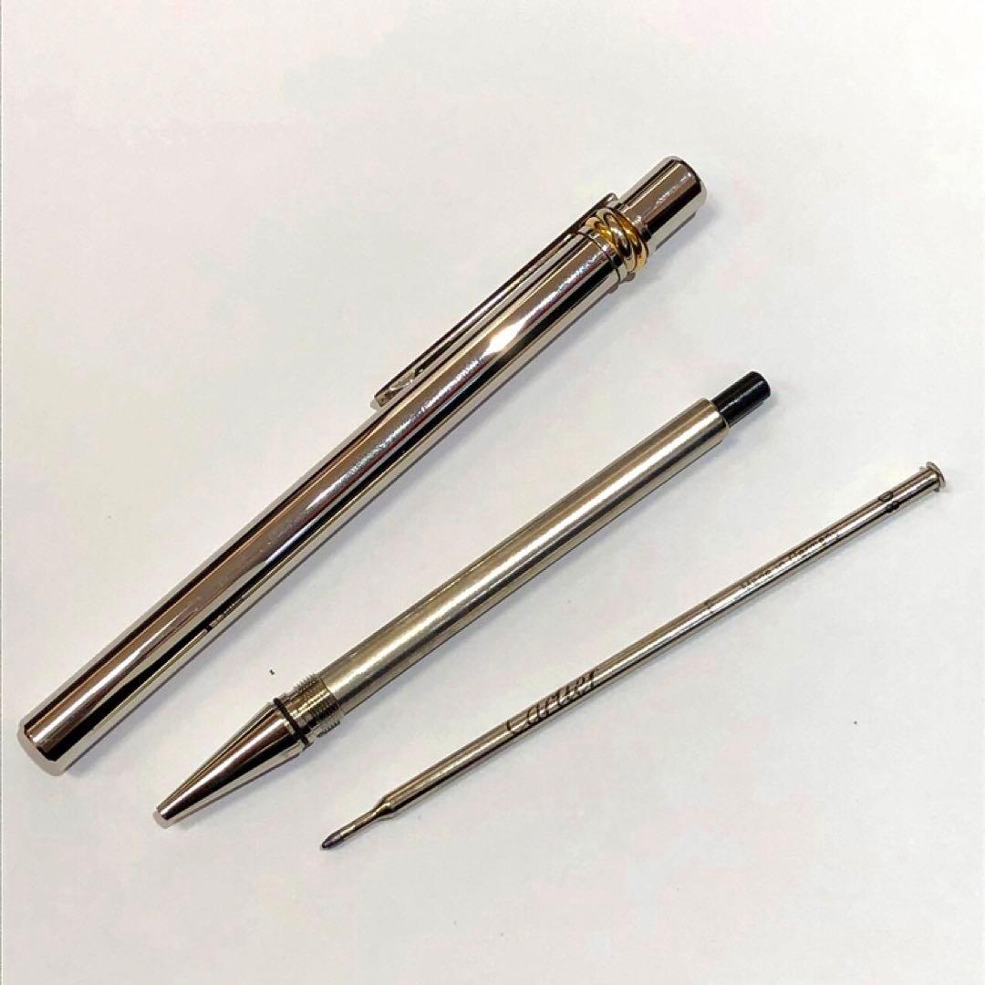 Cartier カルティエ ボールペン シルバー系