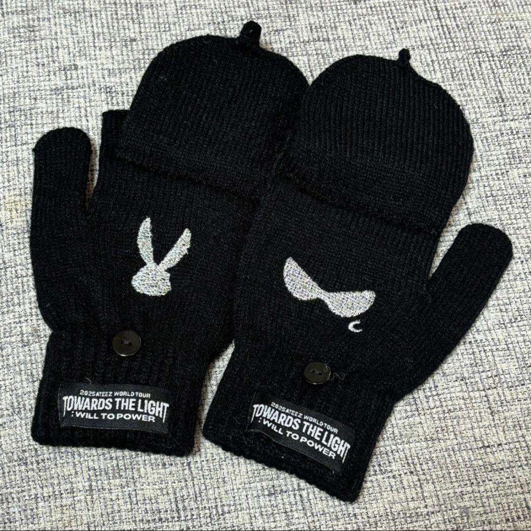 ATEEZ ヨーロッパ 限定 MD MITO イヤーマフ 耳あて 手袋セット