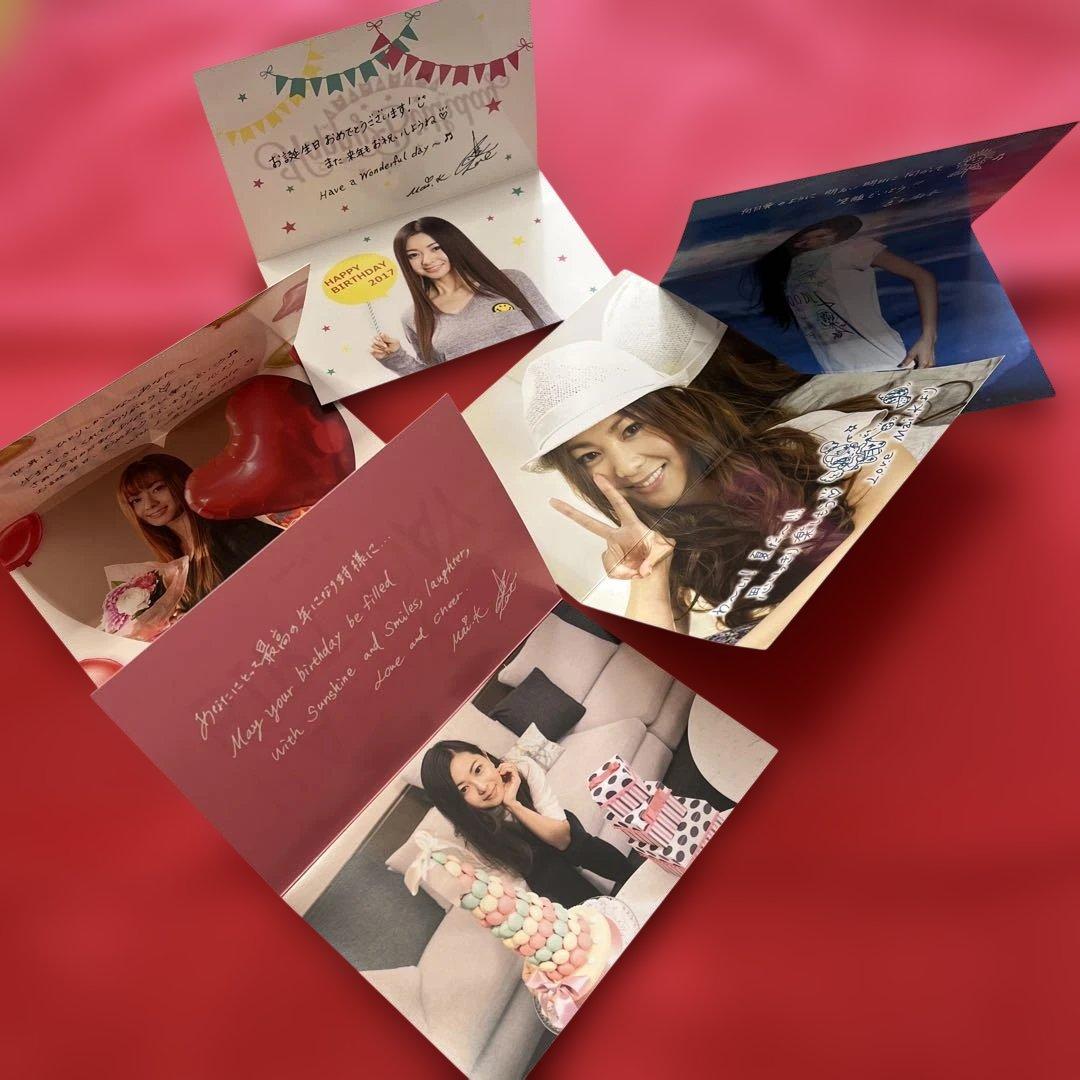 大量！倉木麻衣 ファンクラブ限定 グリーティングカード等 各種 36点