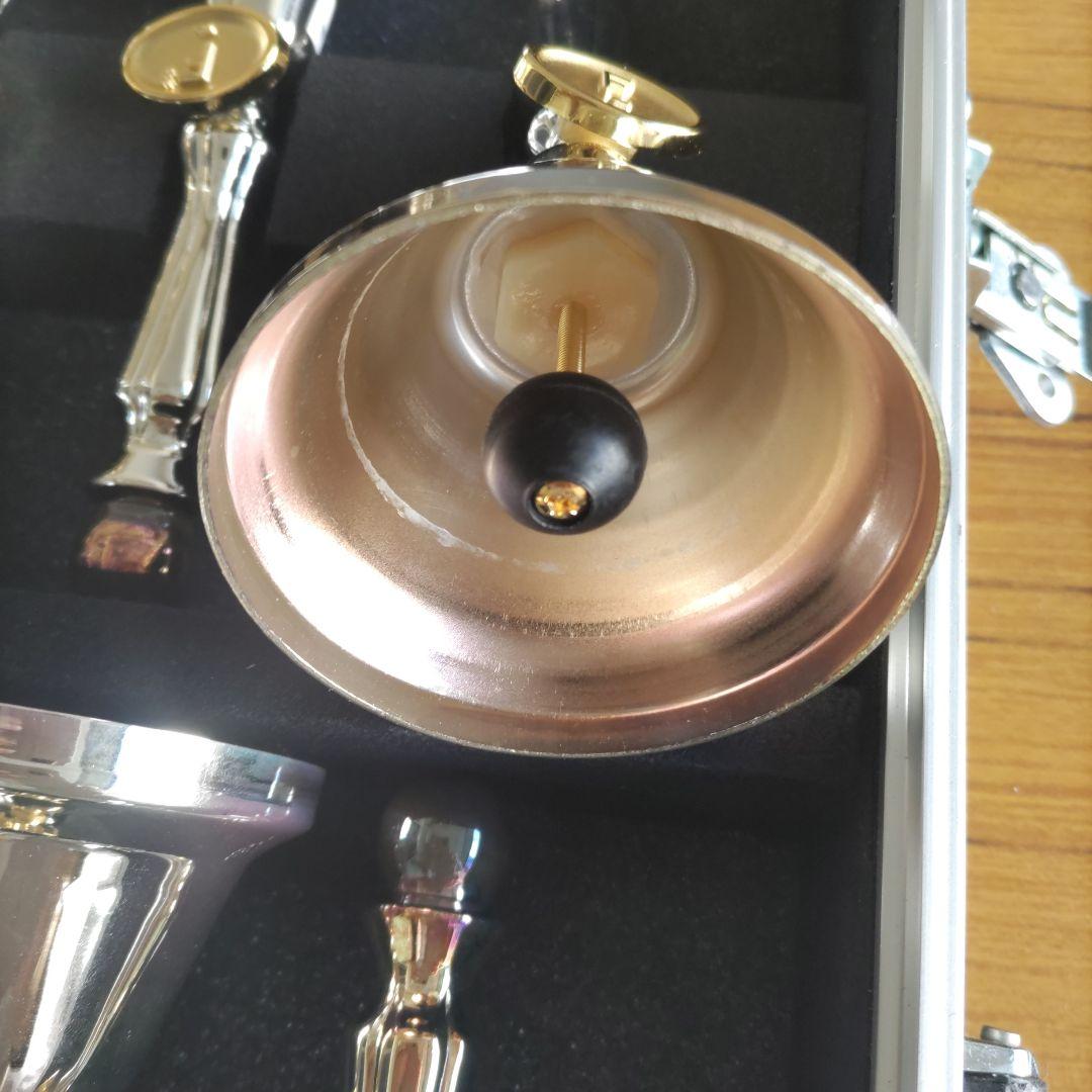 美品 全音ハンドベル 27個セット 専用ケース付き