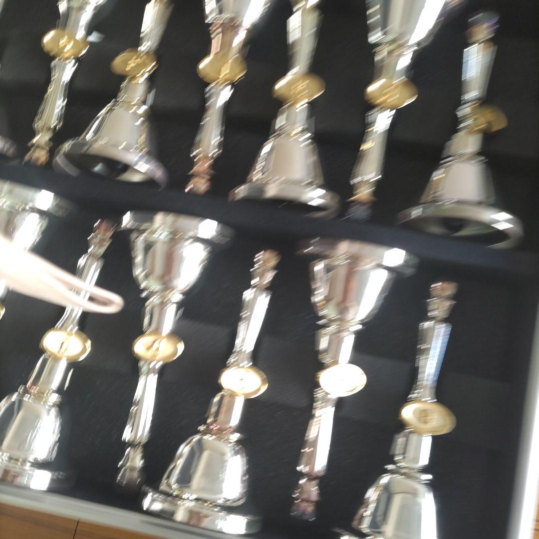 美品 全音ハンドベル 27個セット 専用ケース付き