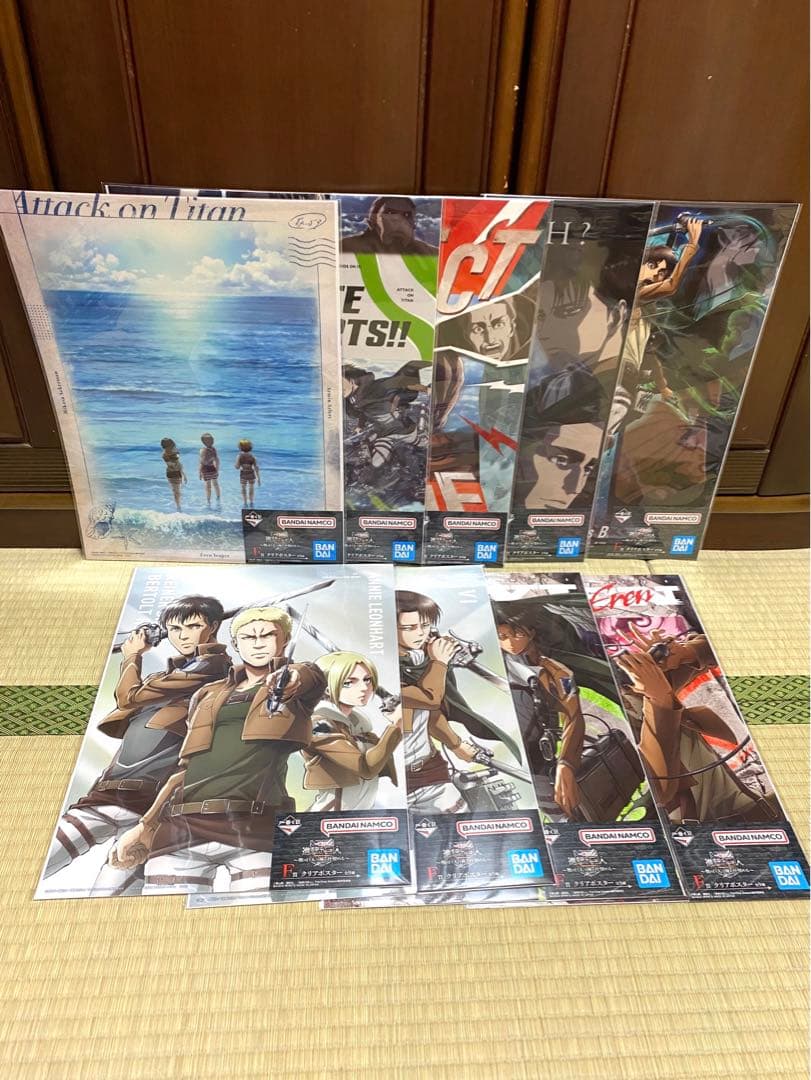 進撃の巨人　一番くじ　セミコンプセット