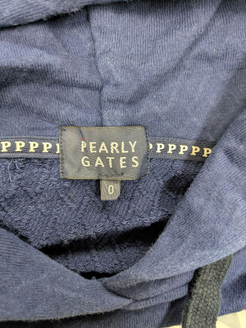 パーリーゲイツ　ブルー　パーカー　セットアップ