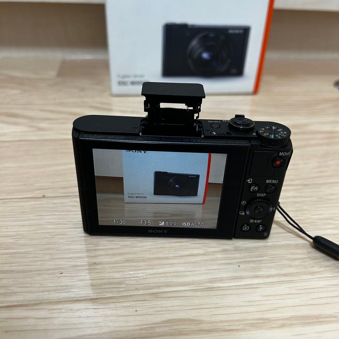 【美品】SONY コンパクトデジタルカメラ DSC-WX500 サイバーショット