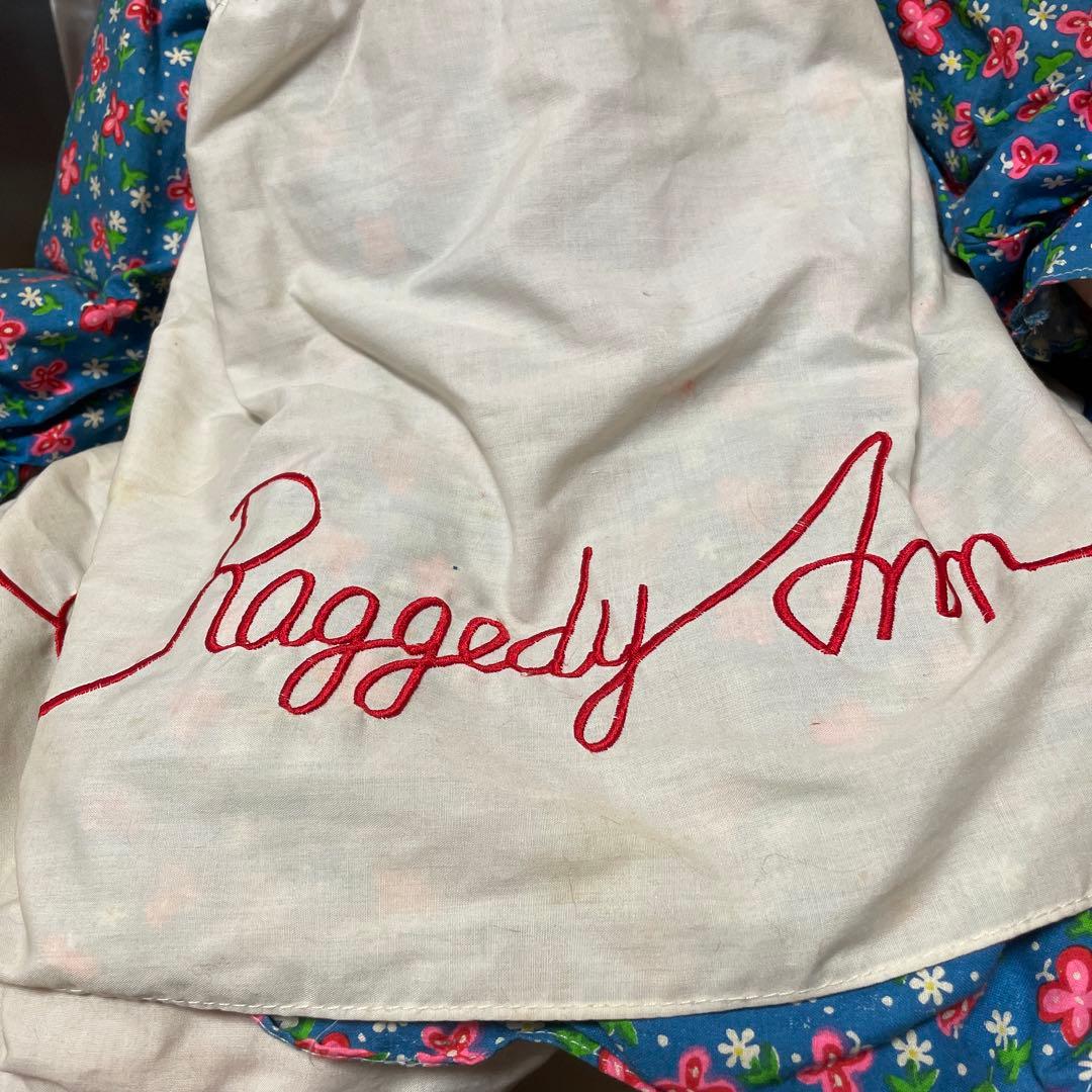 296♡ラガディ・アン＆アンディ　横目　刺繍　希少　アンティークドール　ペア