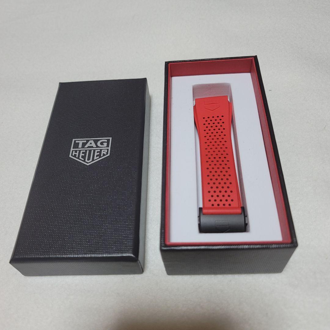 TAG Heuer コネクテッドE3.E4 45mm用レッドラバー