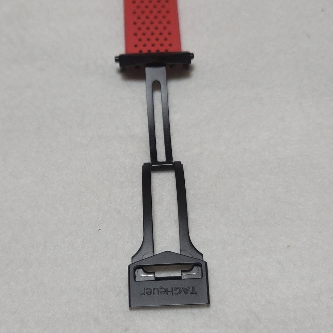 TAG Heuer コネクテッドE3.E4 45mm用レッドラバー