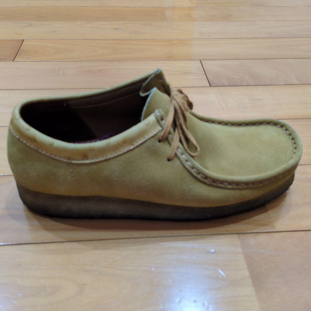 【激レア】35周年 stussy Clarks ワラビー 25.5cm イエロー