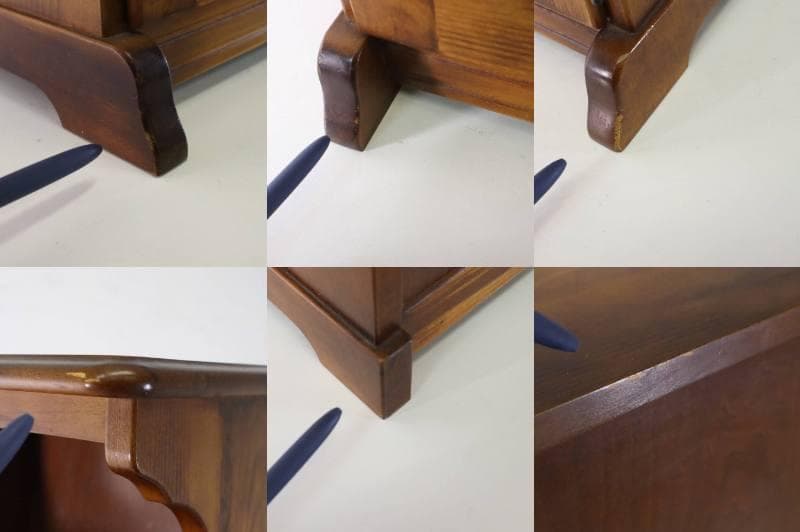 カリモク家具 コロニアル 電話台 玄関ラック 飾り台 花台 引き出し付き