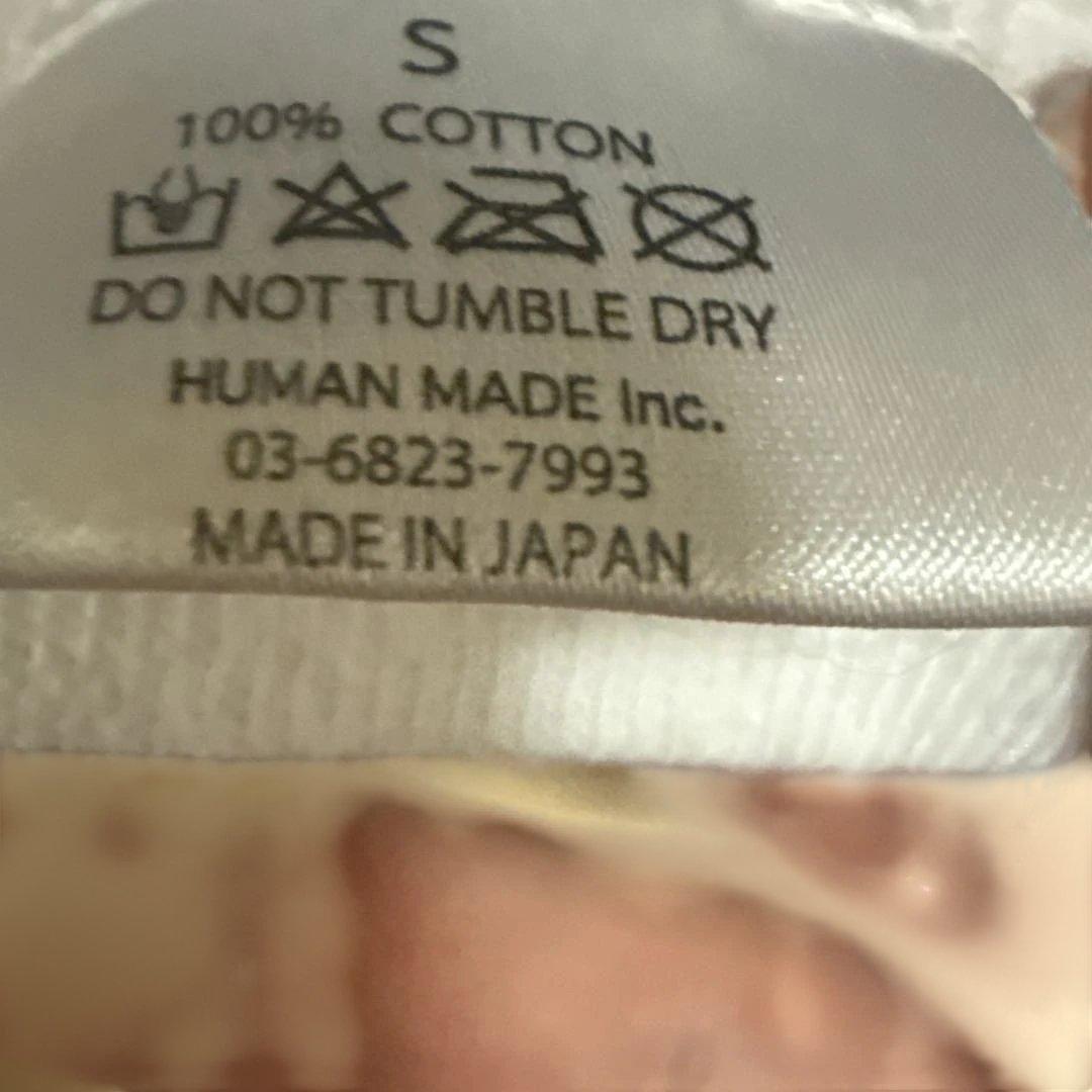 HUMAN MADE ハート型プリント Tシャツ