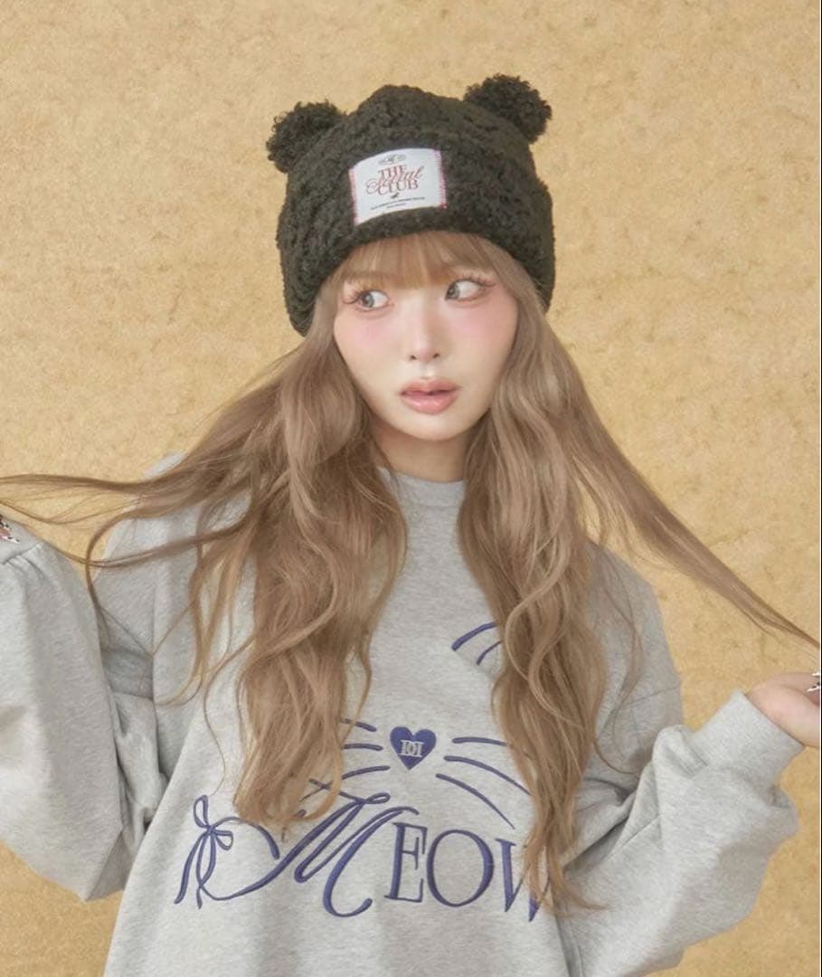 ダーリッチ テディベアハット ブラック