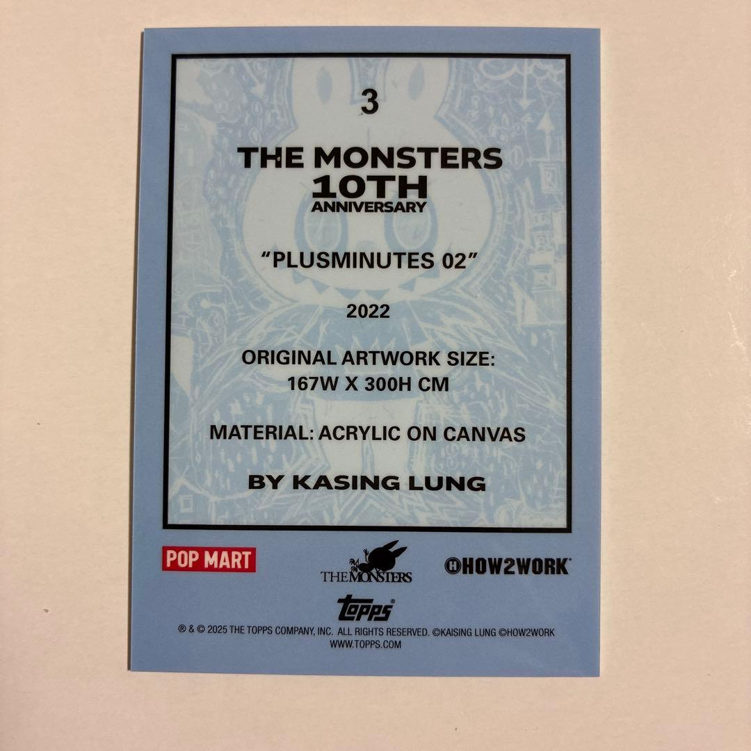 その他 topps Labubu #3 066/150