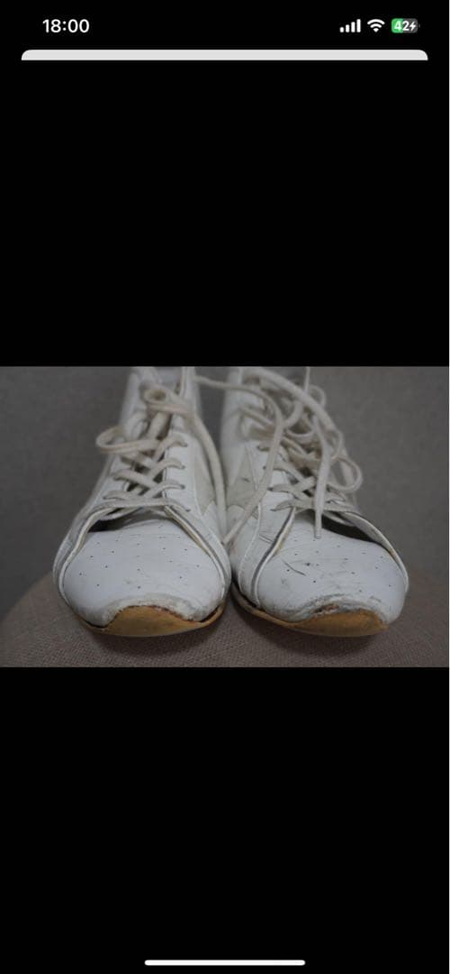 Mizuno ボクシングシューズ ハイカット ホワイト