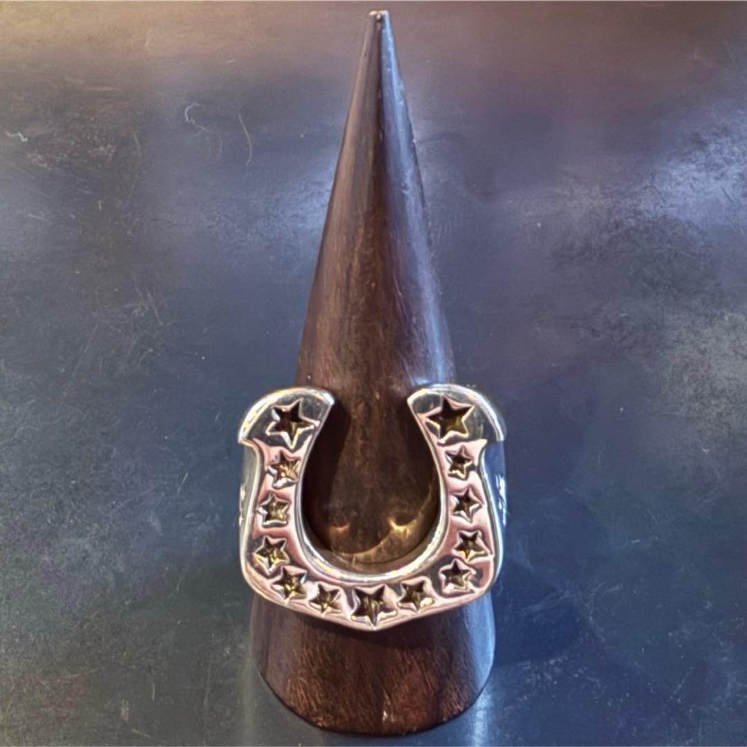 SILVER925 HORSESHOE DESIGN BIG RING/リング