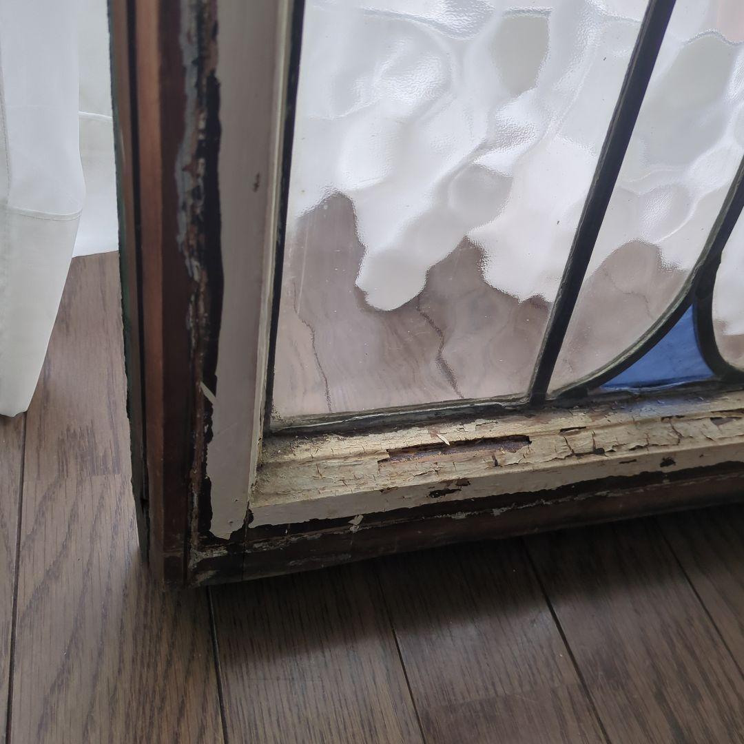 英国アンティーク　ステンドグラス　窓　イギリス