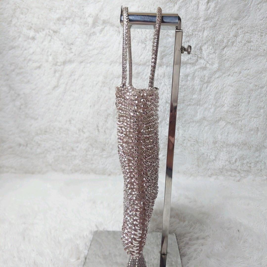 【人気カラー】ANTEPRIMA ワイヤーバッグ スクエア ピンクシルバー