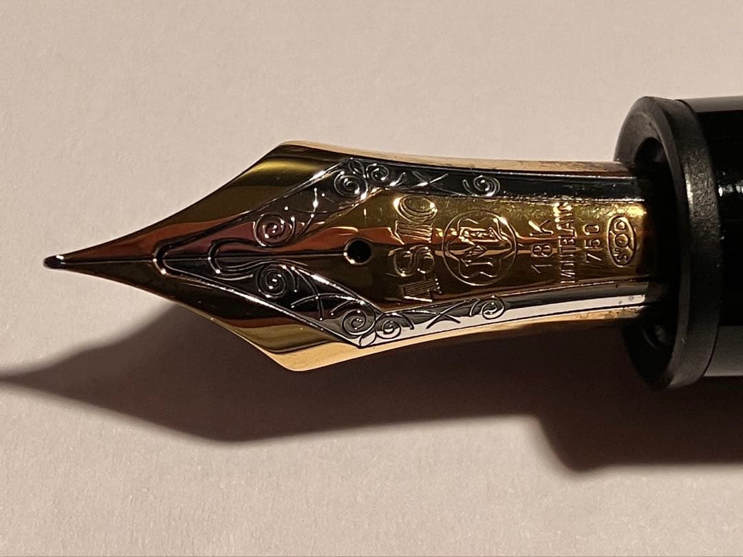 モンブラン　マイスターシュテュック　 グラン 万年筆　訳アリ名入り