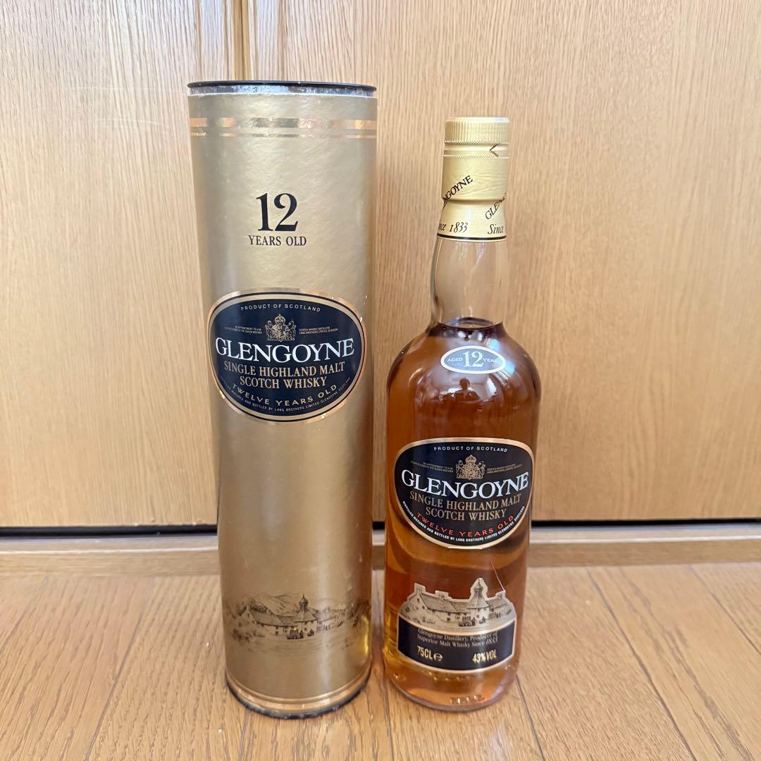 古酒 グレンゴイン　シングルハイランドモルトスコッチウイスキー　750ml