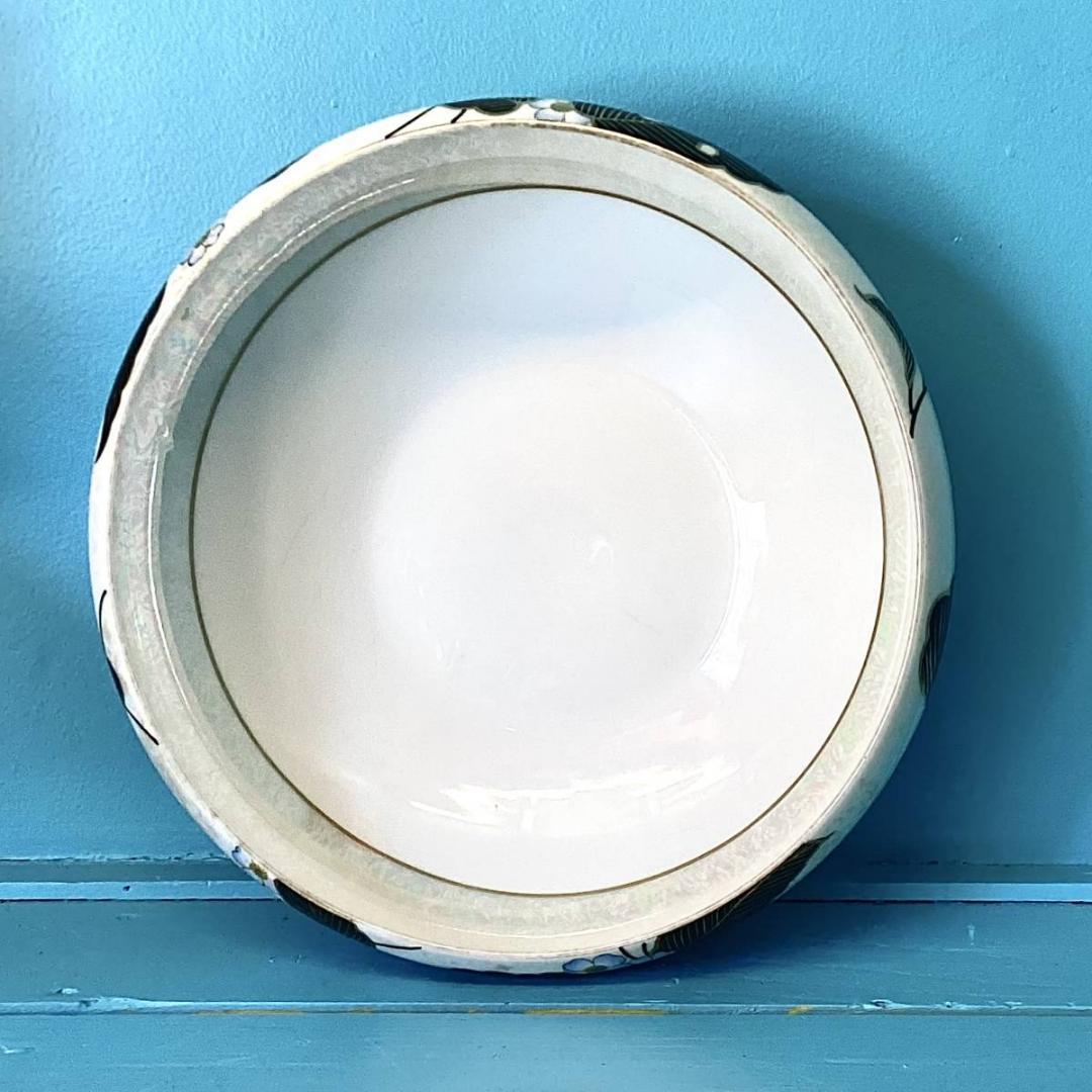 ★ノリタケ アールデコ ヤジロベエ ボウル オールド 器 古い