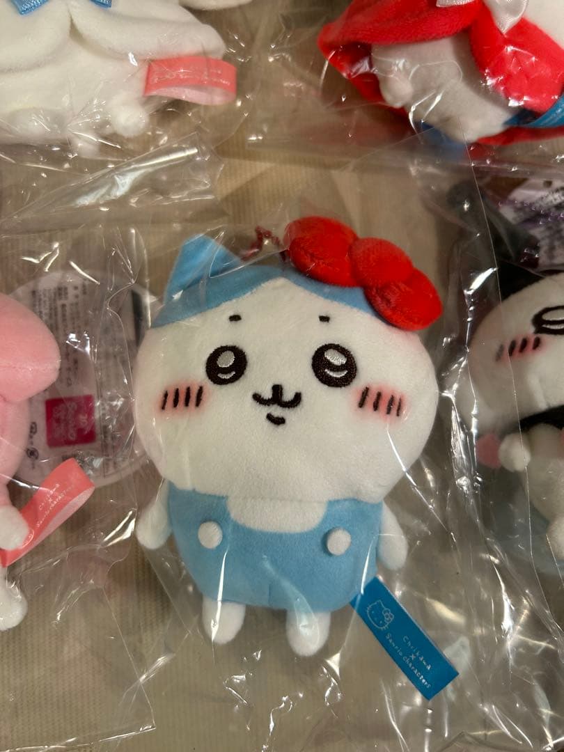 【おまけつき】ちいかわ サンリオキャラクターズ ぷちミニマスコット 7種セット