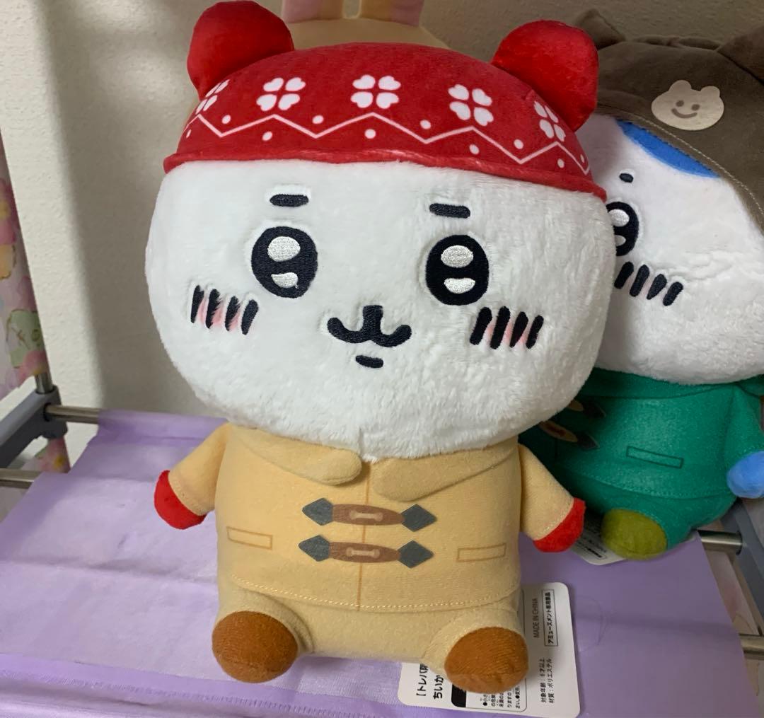 ちいかわ トレバ限定 冬なスタイル ぬいぐるみ ハチワレ うさぎ 3種セット