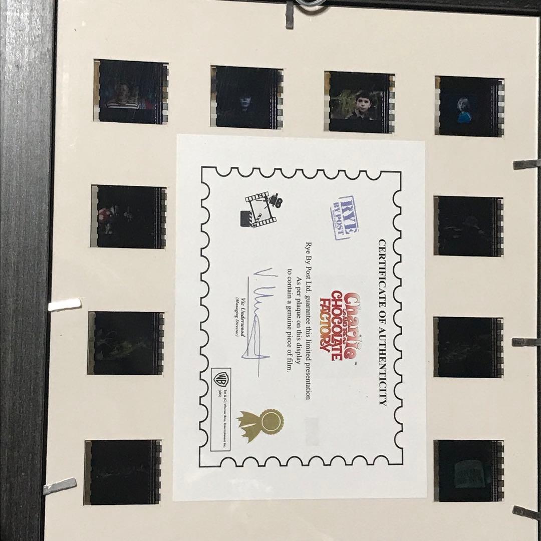 チャーリーとチョコレート工場 フィルム　額