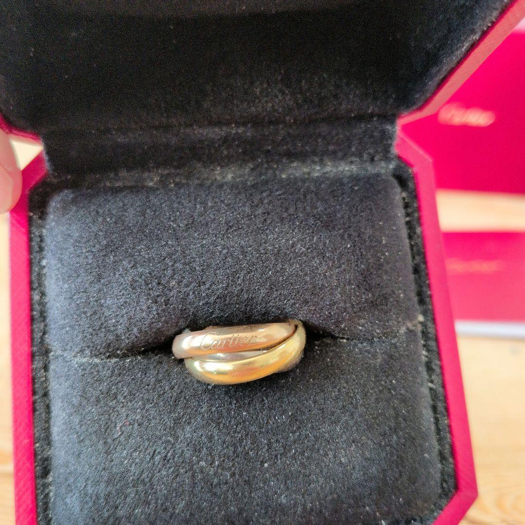 ま*め様 Cartier Au750 リング サイズ50 OAW272