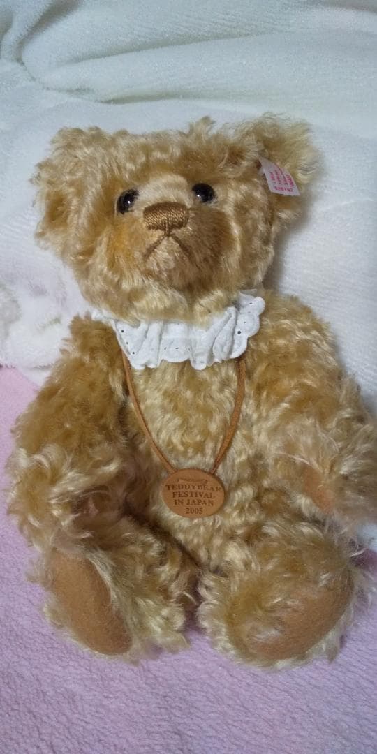 限定 steiff ぬいぐるみ teddy bear 2005 専用袋あり
