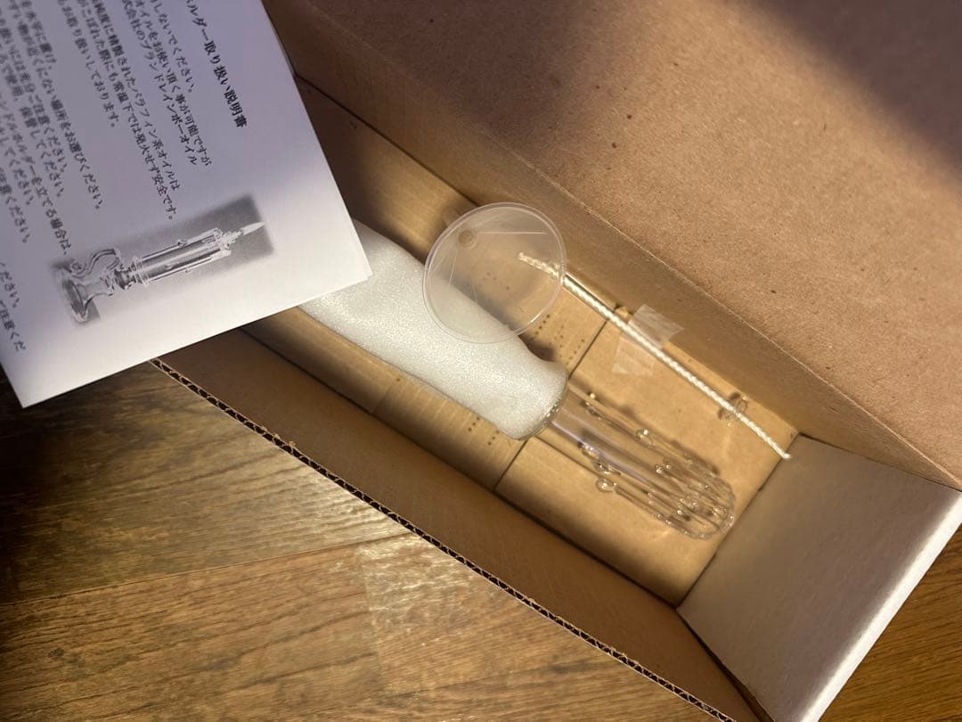 新品未使用⭐︎アトリエジュンコ グラスオイルランプ グラススタンド