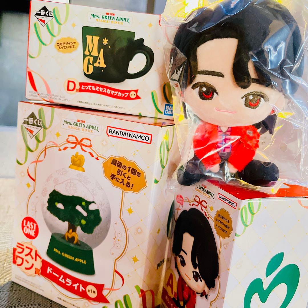 ミセス♡一番くじ♡ラストワン賞＆Ａ賞もっくん＆Ｄ賞マグカップ♡1番くじ♡大森元貴