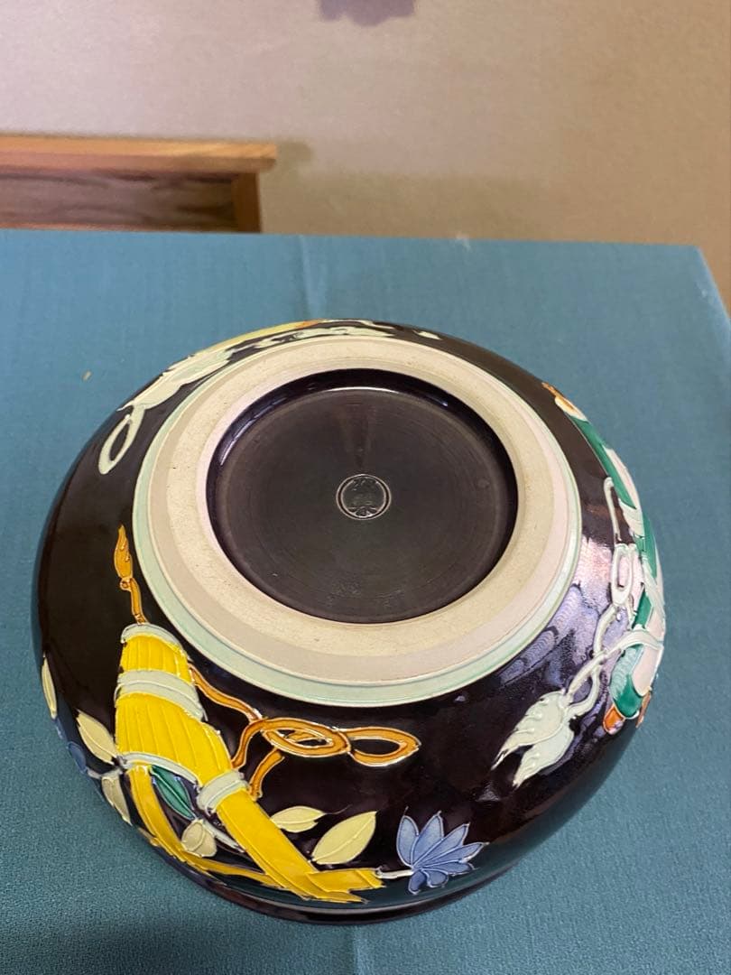 ⭐️本日限定⭐️茶道具/皆具 平安翠春 紫交趾 共箱