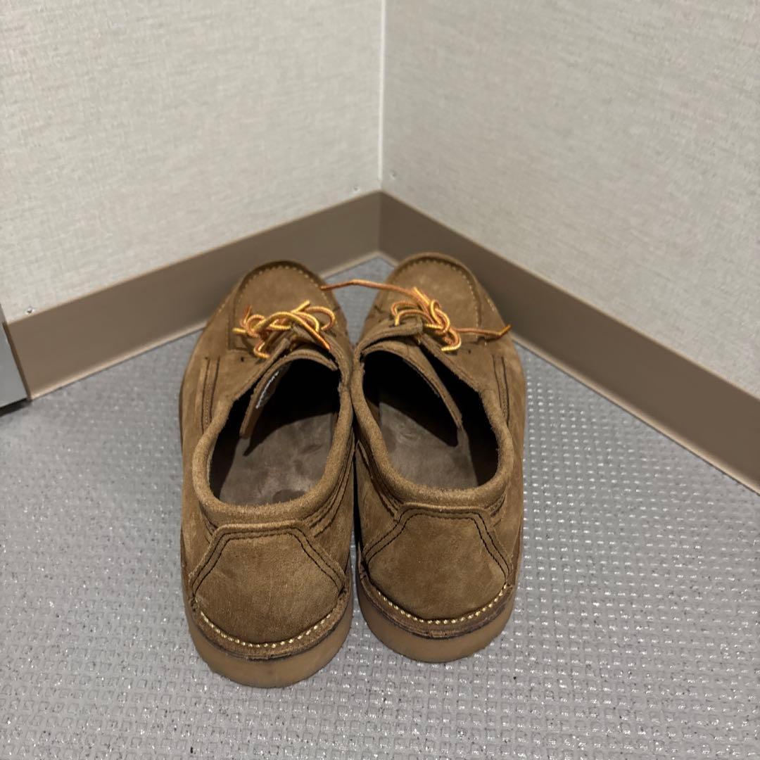 レッドウィング　ブラウン スエード モカシン