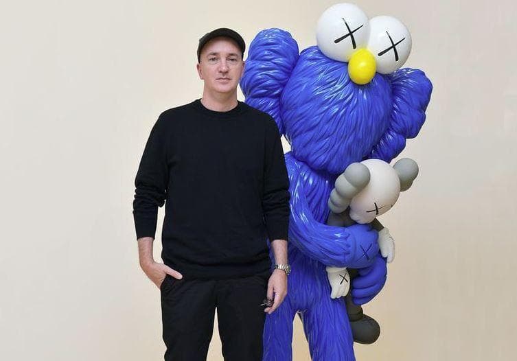 限定マット額装品/KAWS カウズ エキシビジョン限定/Companion