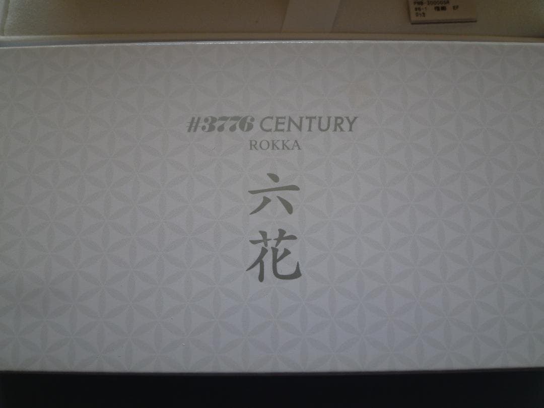 プラチナ万年筆 #3776 センチュリー 富士旬景 六花 極細字