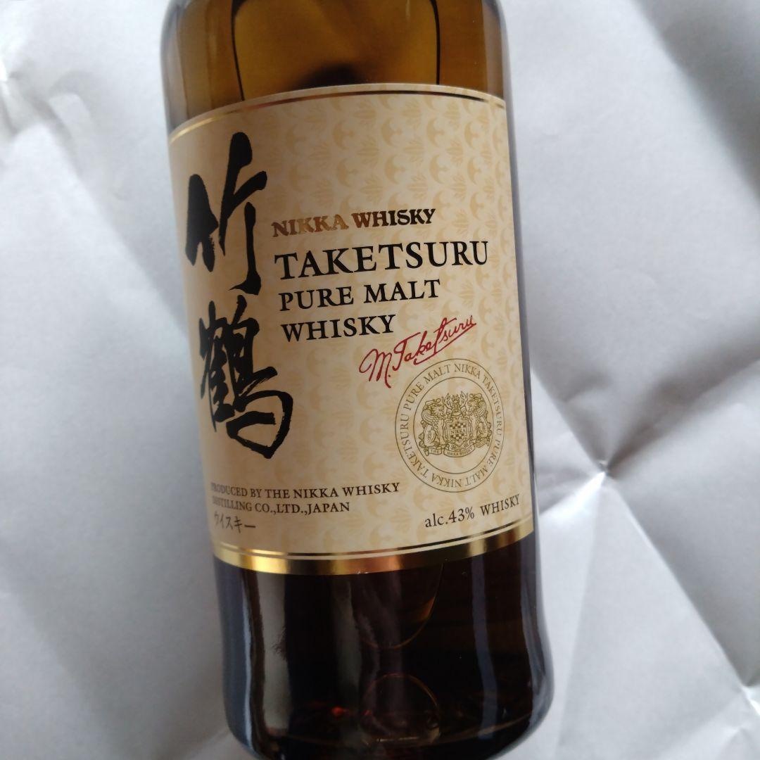 ニッカ　竹鶴　逆輸入品　箱あり