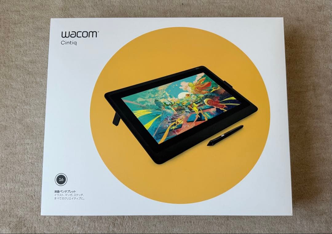 液タブ・ペンタブ Wacom Cintiq 16 DTK-1660/K1-DX