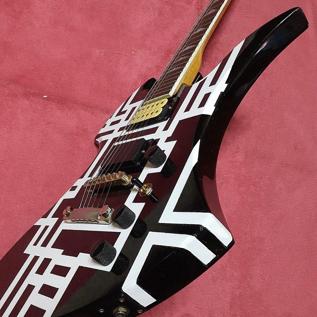 【良・美品】Gラインペイント/布袋・hideモデル。モッキンバードエレキギター。