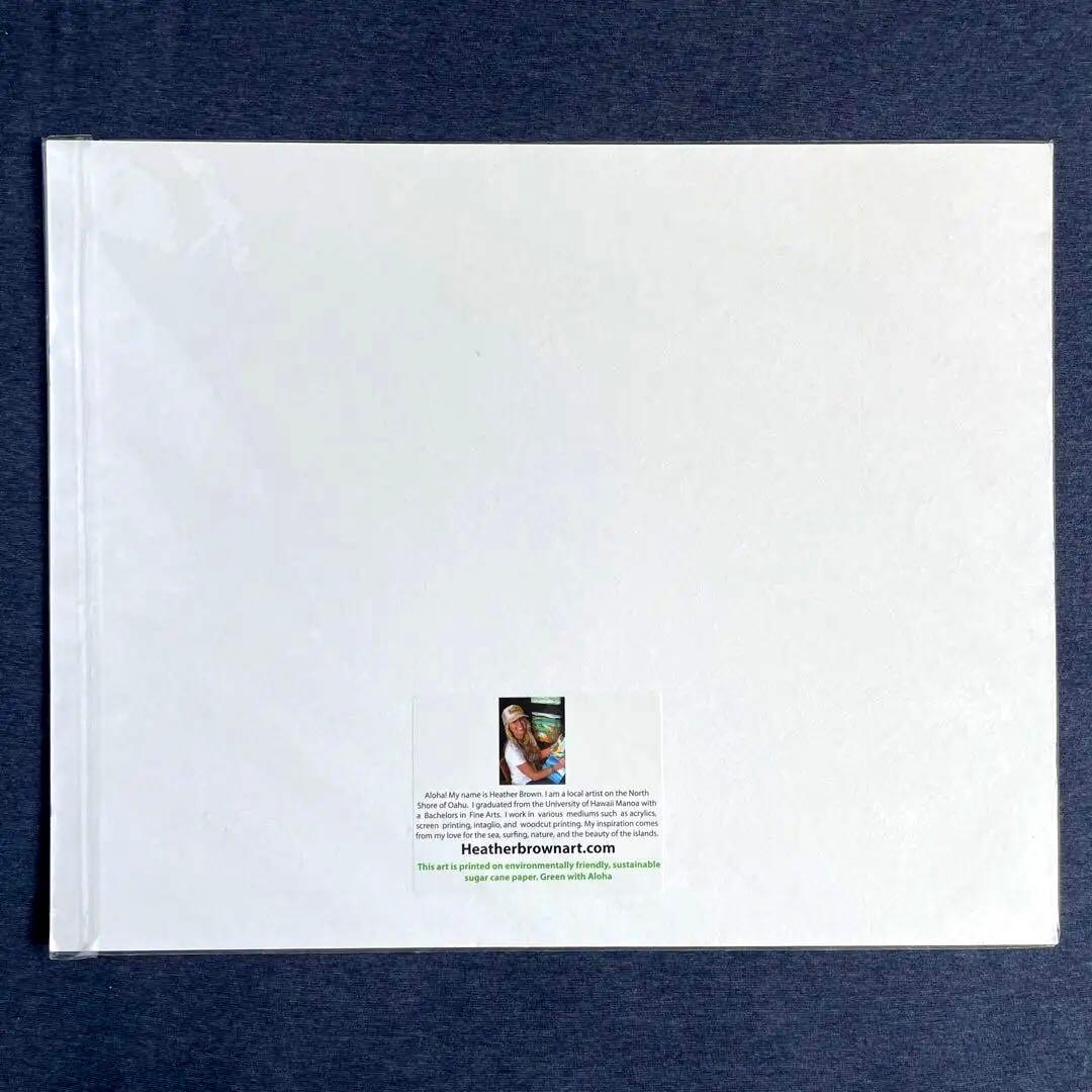 Lサイズ　ヘザー ブラウン 『 サウス ポイント 』 406mm × 508mm