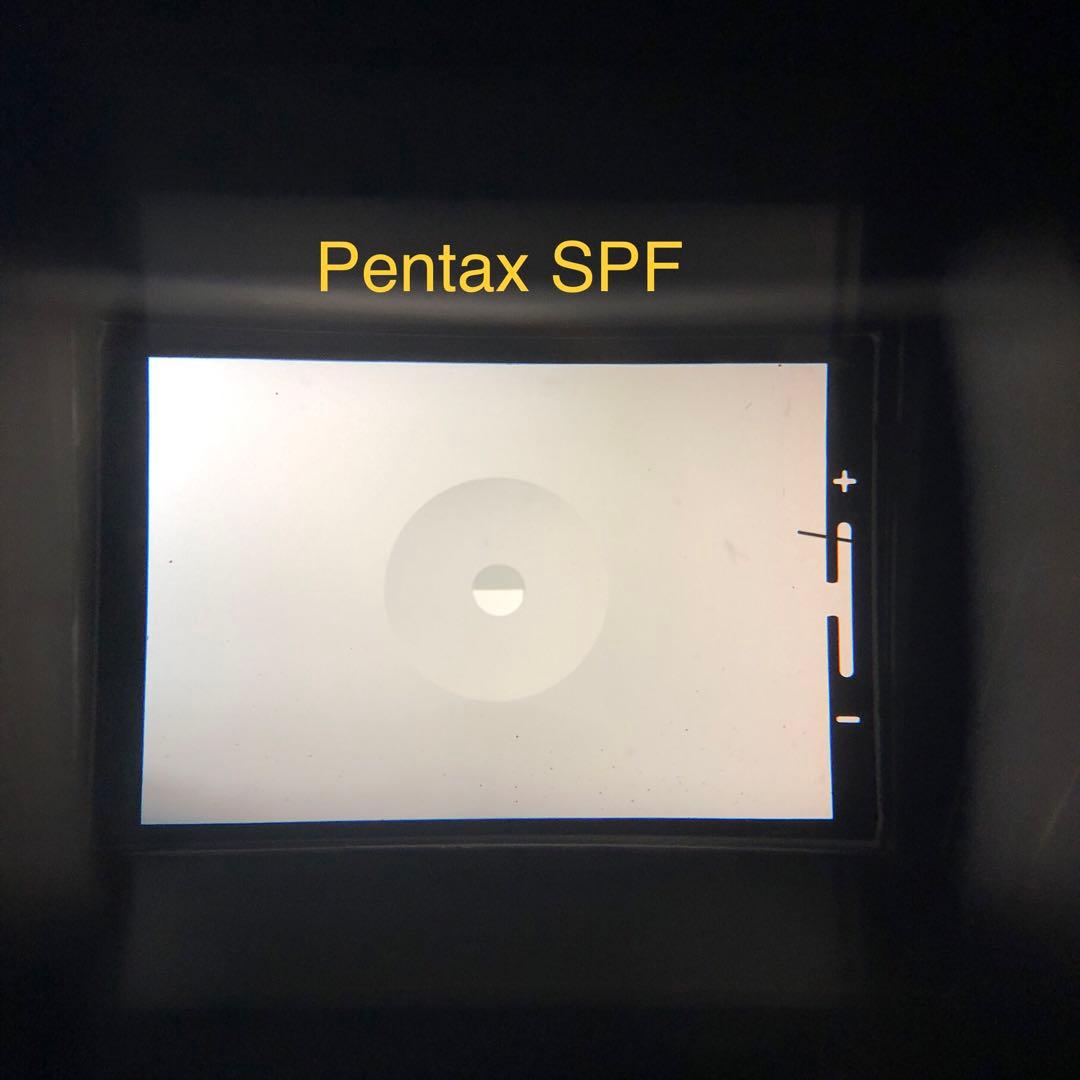 分解清掃実写済み Pentax SPF (F/1.8 55mm 標準レンズ付)