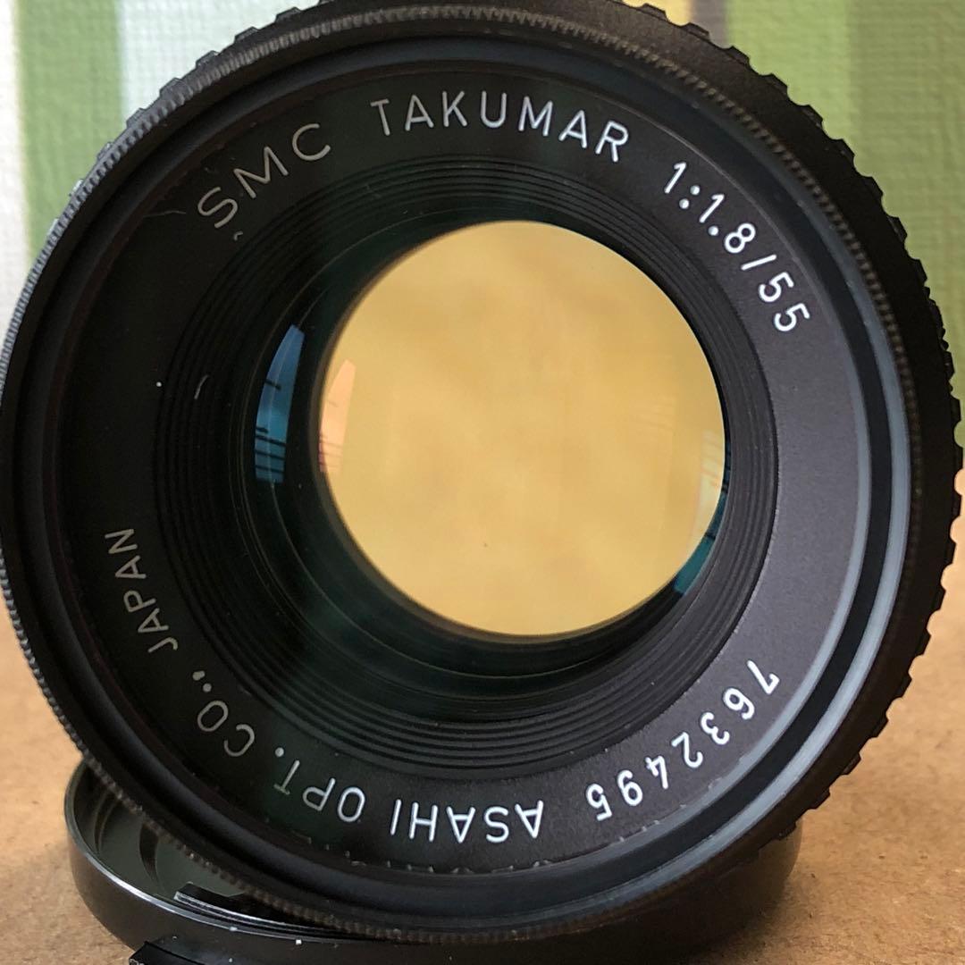 分解清掃実写済み Pentax SPF (F/1.8 55mm 標準レンズ付)