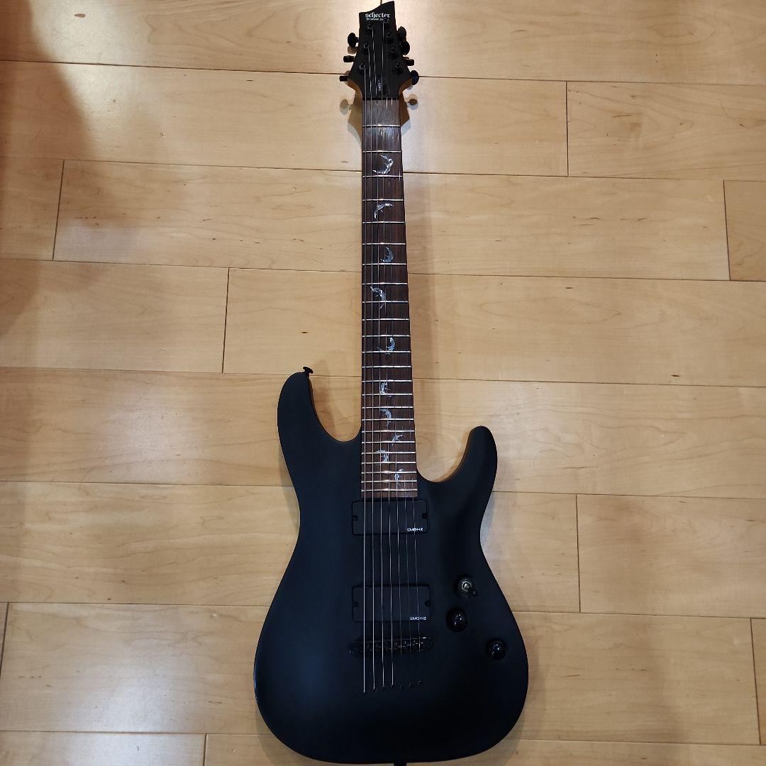 SCHECTER DAMIEN-7 AD-DM-7 7弦ギター マットブラック