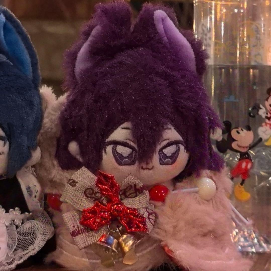 《紫髪紫目》激レア可愛い着せ替えぬいぐるみ《10cmぬいぐるみ》