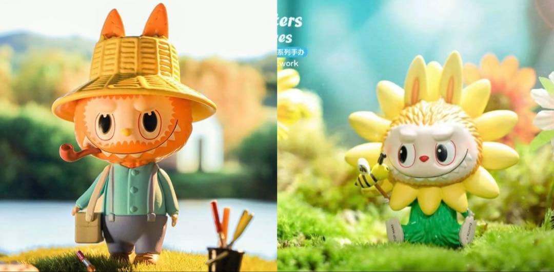 POPMART LABUBU ラブブ アート 花の妖精 2点セット